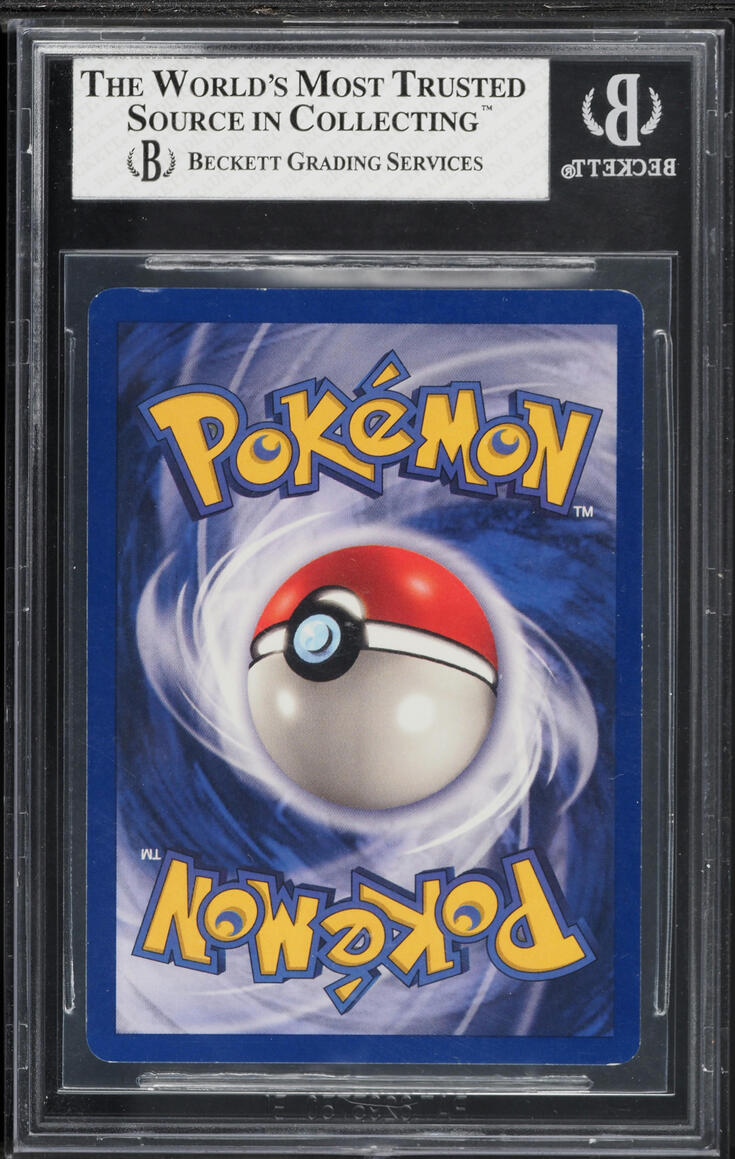 1999 Pokemon Base Set Shadowless 1st Edition Thin Stamp Holo Charizard #4 BGS 8 NM-MT