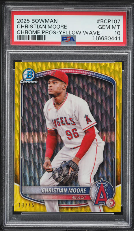 150枚限定 Bowman Christian Moore PSA 10 Christian Moore 2024 Bowman Draft Sapphire Edition #CPA-CM