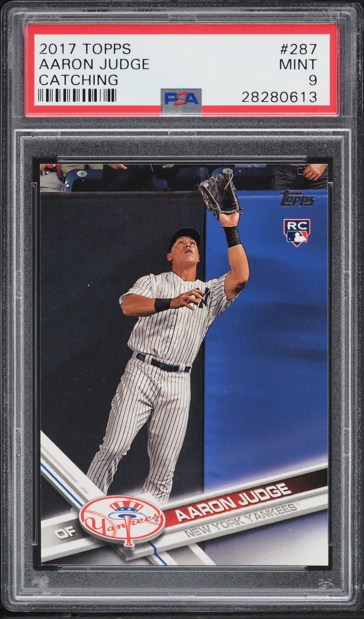 2017 Topps Aaron Judge ROOKIE #287 PSA 9 MINT