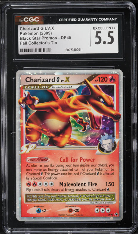 2009 Pokemon Japanese Half Deck 1st Edition Holo Charizard G Lv.X