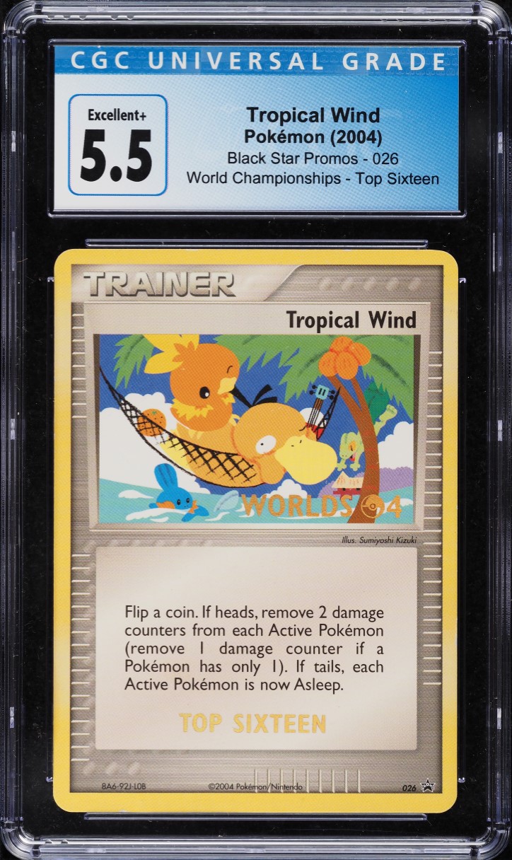 2009 Pokemon DP Worlds '09 Promo Finalist Tropical Wind