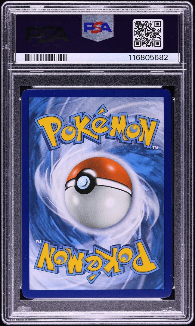2019 Pokemon Sun & Moon Team Up Full Art Evelyn #175 PSA 8 NM-MT