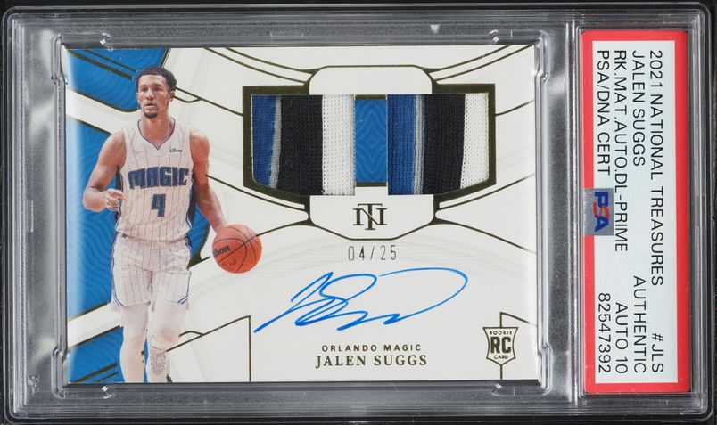 2021-22 Panini Chronicles Phoenix Rookie Autographs #22 Jalen