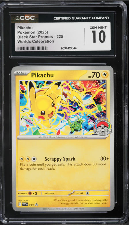 2025 Pokemon Japanese Mega Evolution McDonald's Promo Pikachu #20