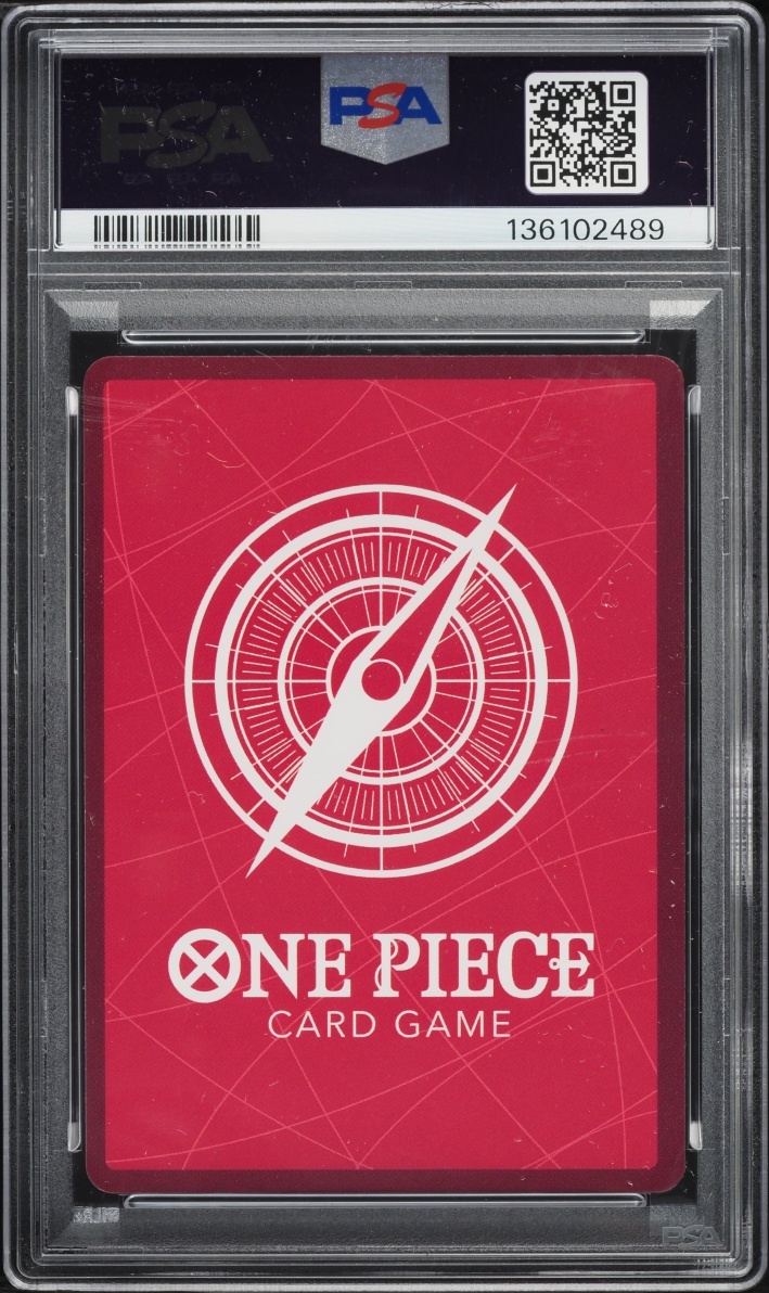 2025 One Piece Starter Deck Leader Black White Alt Art Ace & Newgate #ST22-001 PSA 10 GEM MINT