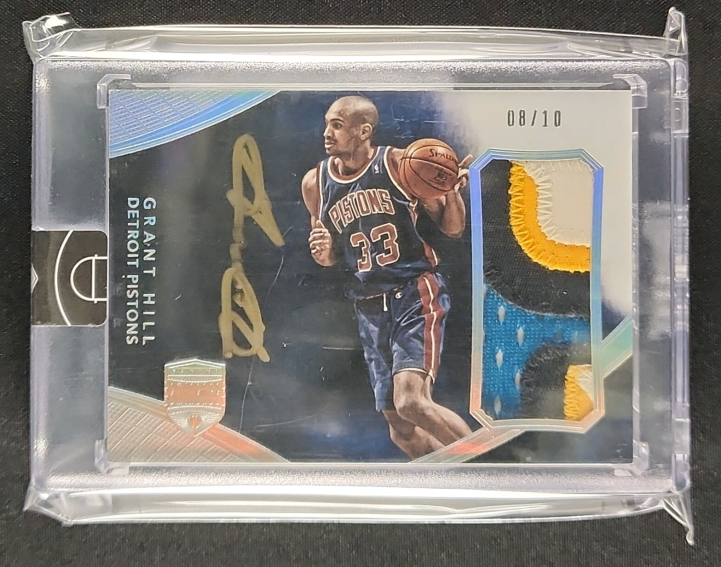1997 Bowman's Best Techniques Atomic Refractor Grant Hill #T3 PSA