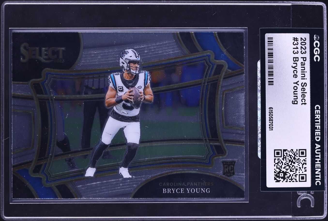 2023 Select Field Level Bryce Young ROOKIE #313 CGC AUTH