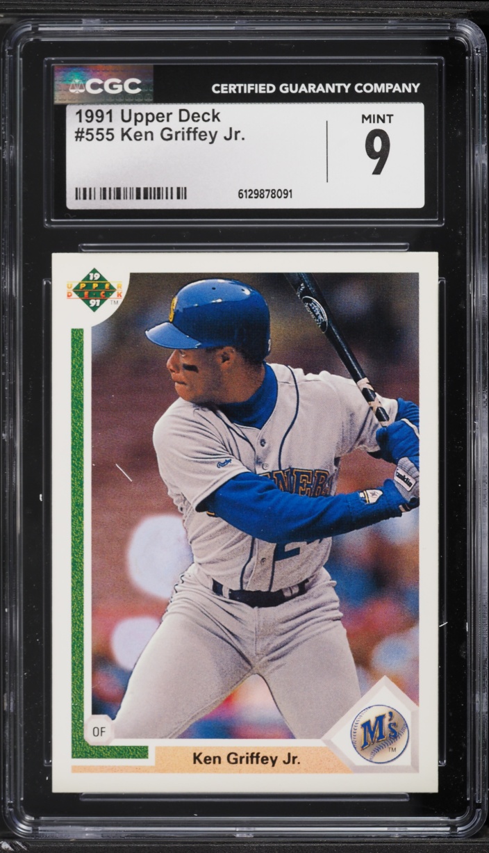 1991 Upper Deck Ken Griffey Jr. #555 CGC 9 MINT