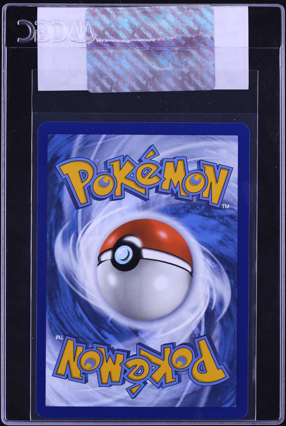 2025 Pokemon Scarlet & Violet Prismatic Evolutions Master Ball Holo Slowpoke #18 CGC AUTH