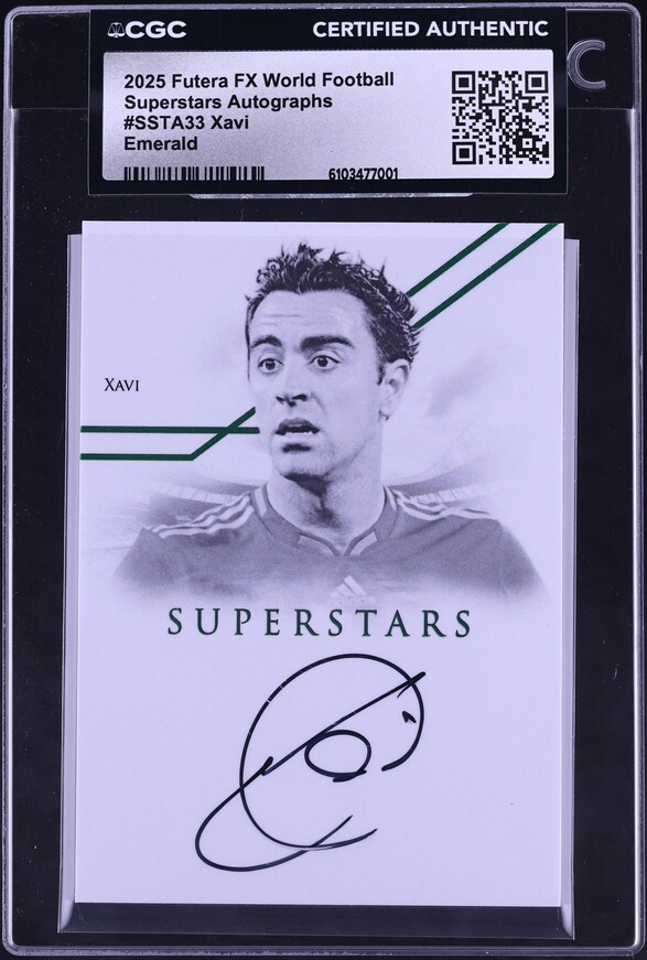 1998 Panini Barca Centenari Xavier Herandez Creus ROOKIE #190 PSA