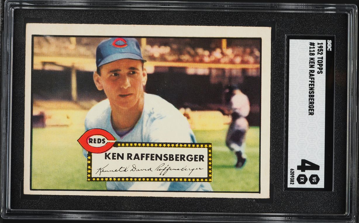 1952 Topps Ken Raffensberger #118 SGC 4 VGEX