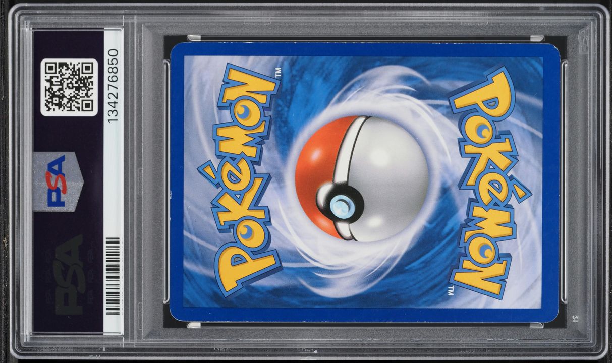 2010 Pokemon Heartgold & Soulsilver Unleashed Suicune & Entei Legend #95 PSA 5 EX