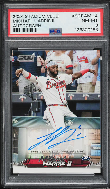 2023 Topps Chrome Sapphire Gold Michael Harris II ROOKIE /50 #226