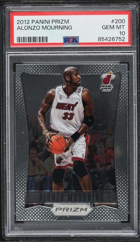 2023 Panini Flawless All-NBA Ink Alonzo Mourning AUTO /25 #ALL-AZM