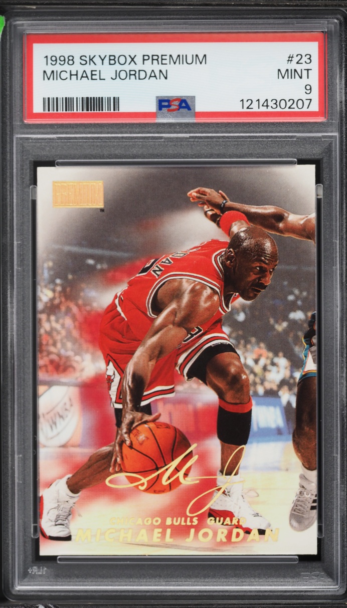 1998 Skybox Premium Michael Jordan #23 PSA 9 MINT