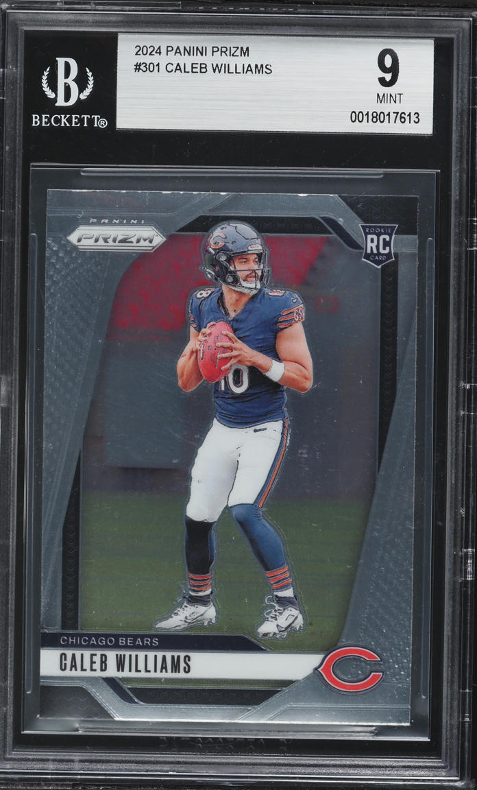 2024 Panini Prizm Caleb Williams ROOKIE #301 BGS 9 MINT