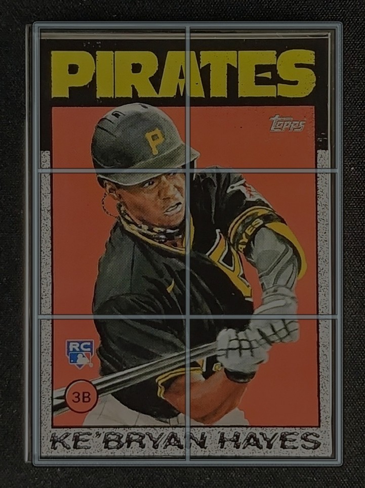 2021 Topps Project 70 Silver Frame Artist Proof Ke'Bryan Hayes ROOKIE /51 #405 MBA AUTH
