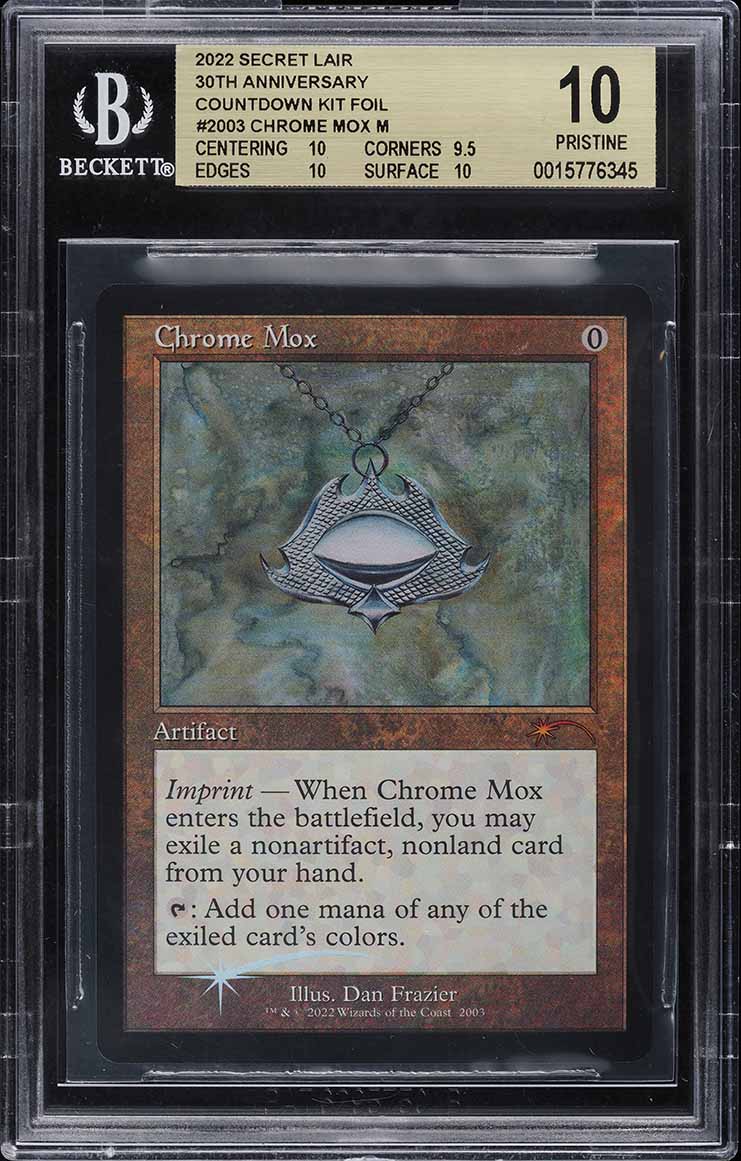 2022 Magic The Gathering MTG SLD 30th Ann. Foil Chrome Mox #2003