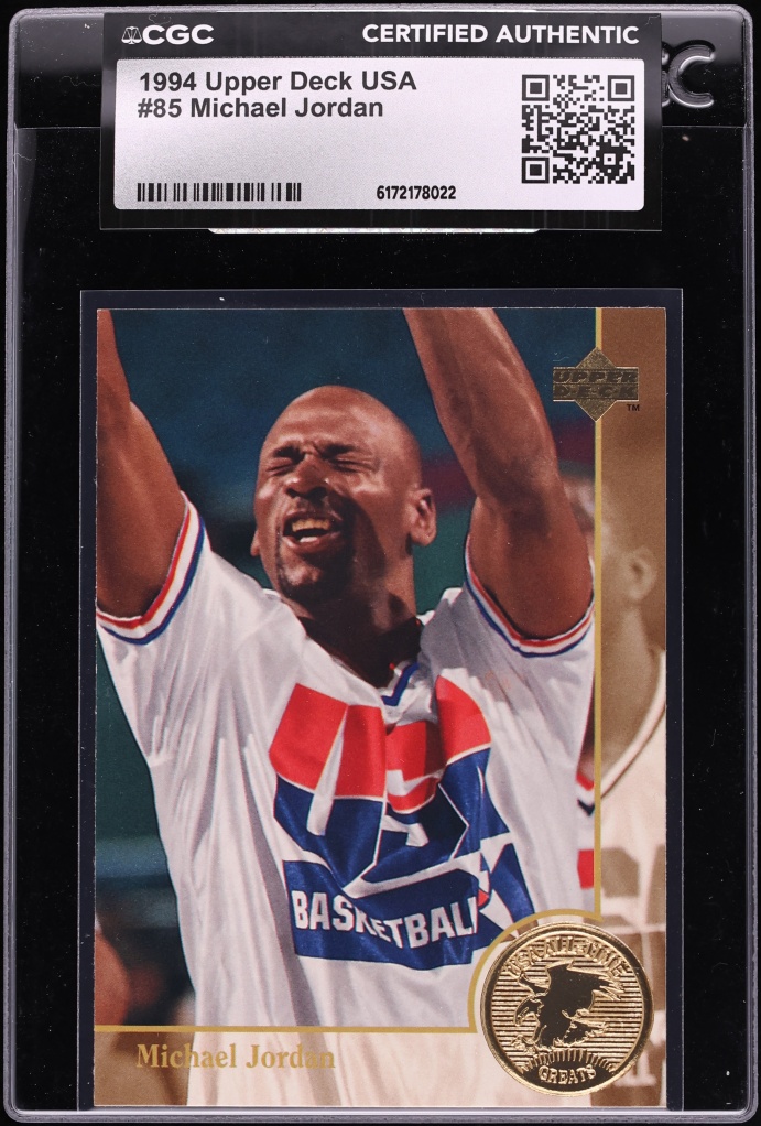1994 Upper Deck USA Michael Jordan #85 CGC AUTH