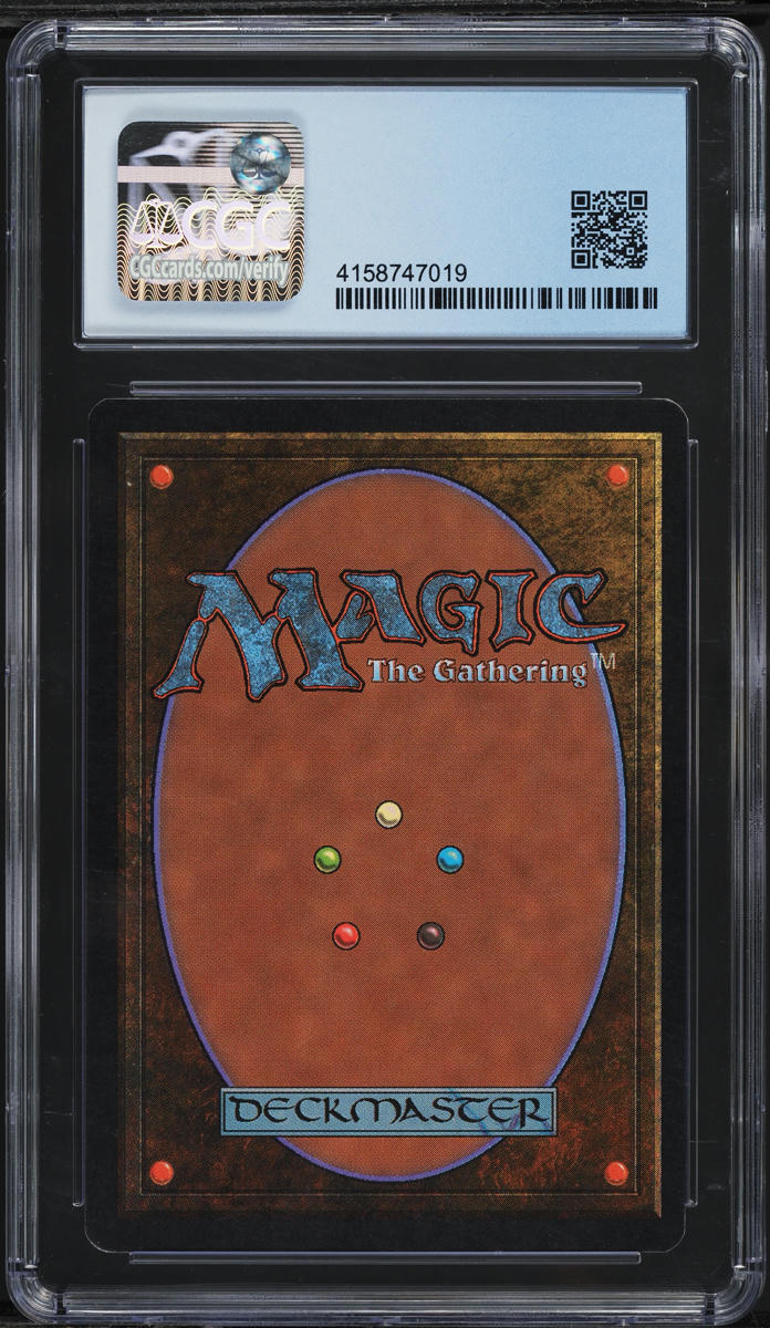 1993 Magic The Gathering MTG Arabian Nights Library Of Alexandria CGC 9 MINT