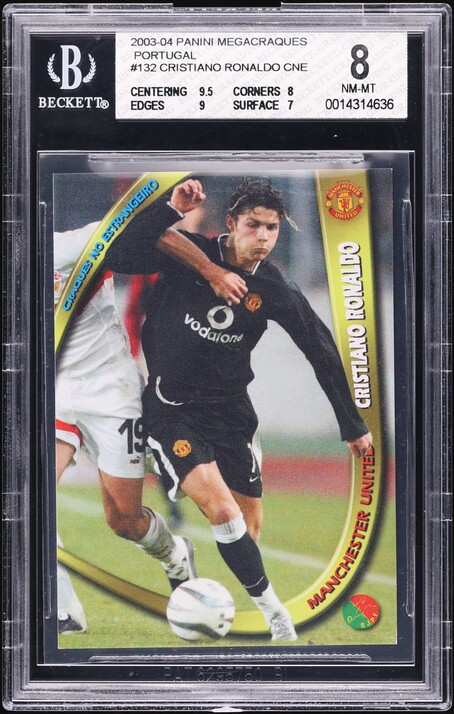 その他 Cristiano Ronaldo Sporting card Cristiano Ronaldo Platinum Artist Signed 