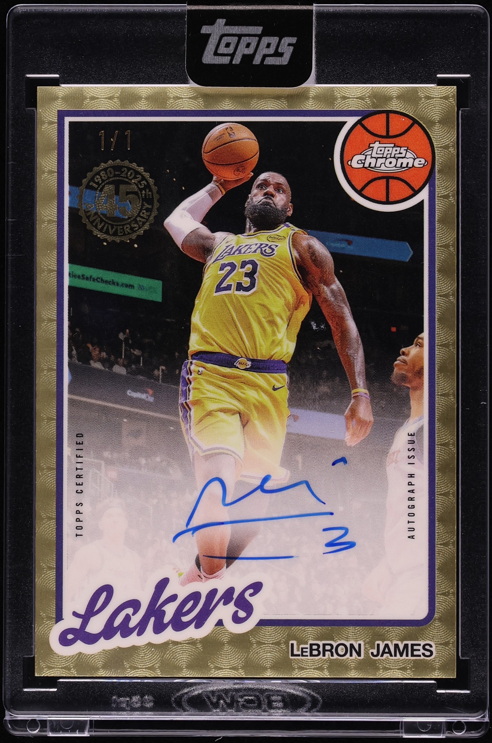 希少 Lebron James Topps Chrome ルーキーカード Lebron James Topps Chrome Rookie Refractor Card BGS 9.5 Gem Mint