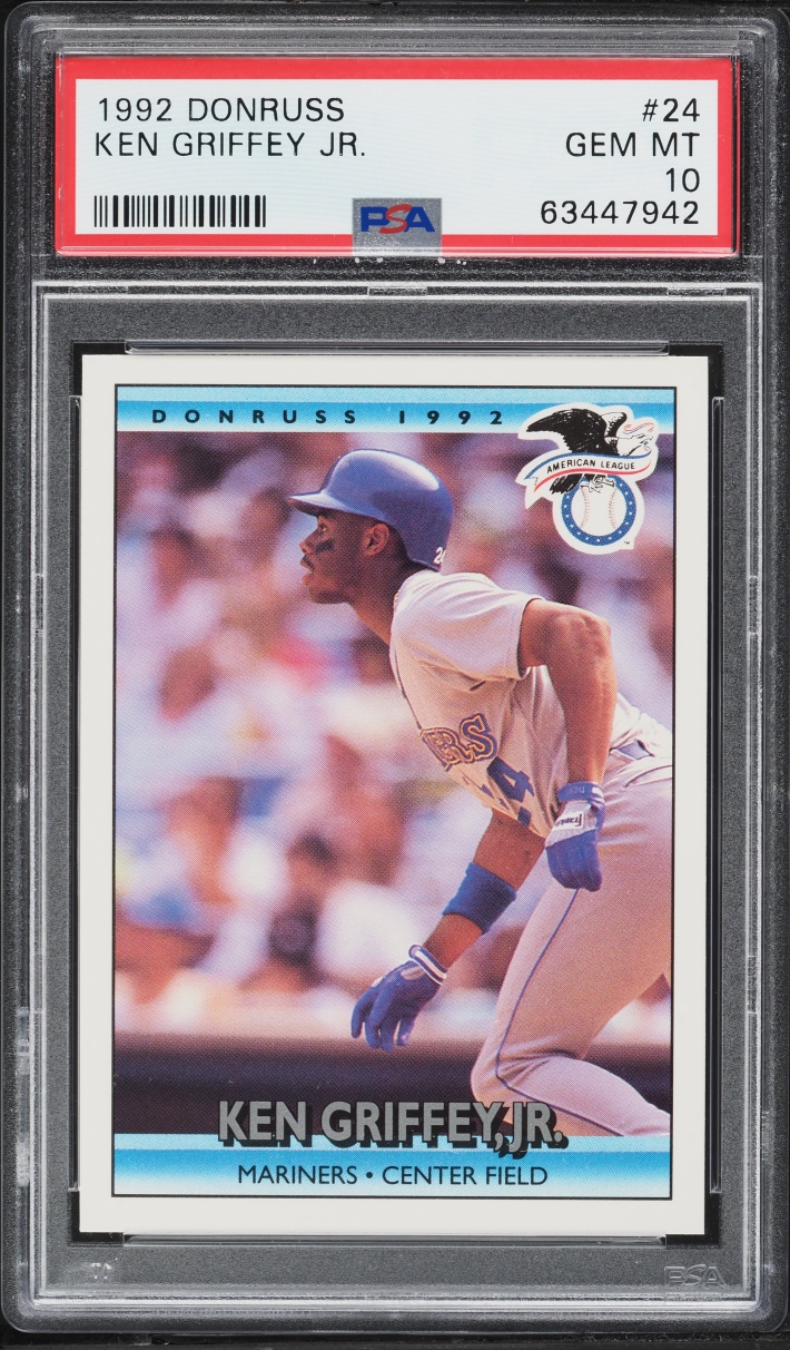 1992 Donruss Ken Griffey Jr. #24 PSA 10 GEM MINT