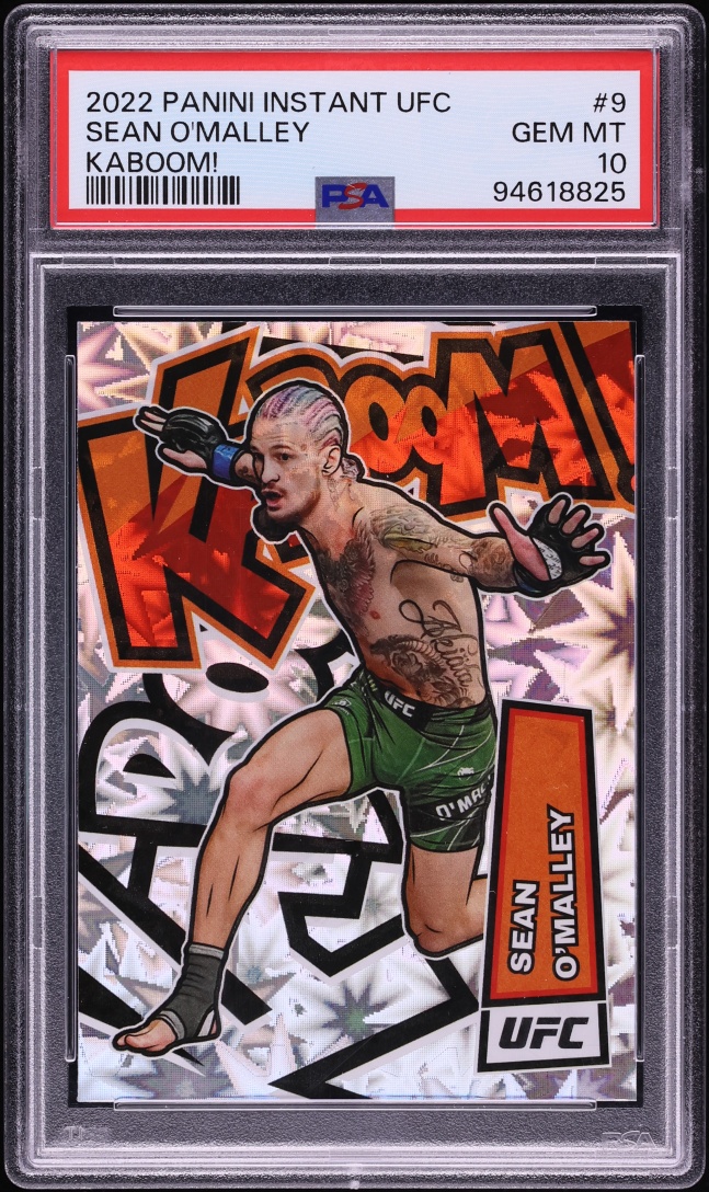 2022 Panini Instant UFC Kaboom! Sean O'Malley #9 PSA 10 GEM MINT - Photo 1