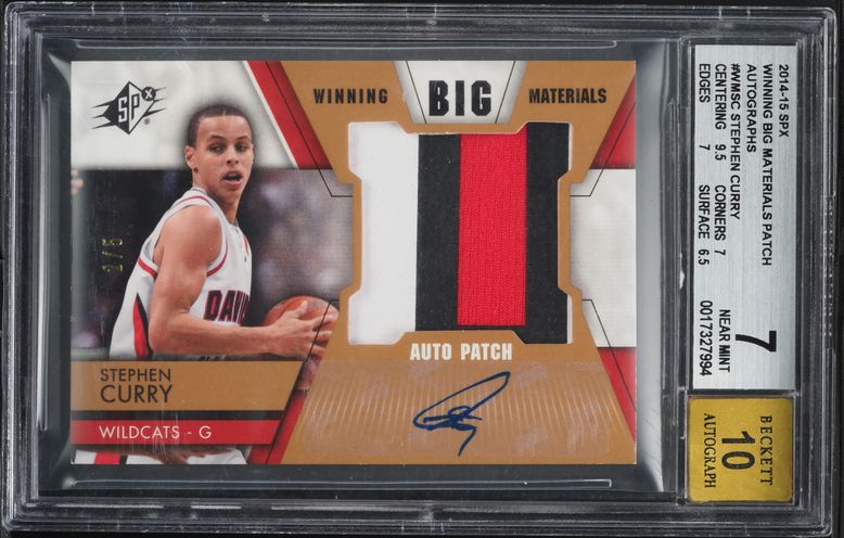 2019 National Treasures Definitive Ink Stephen Curry AUTO /25 #DI