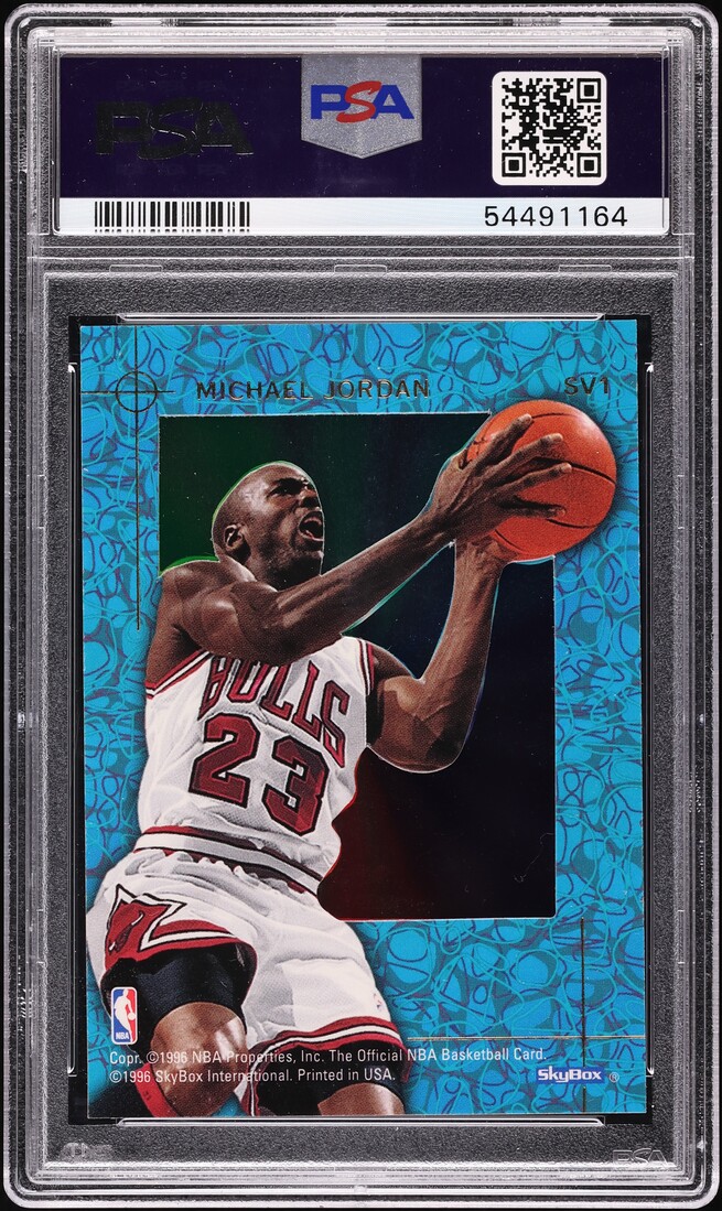 1995 Hoops Skyview Michael Jordan #SV1 PSA 10 GEM MINT