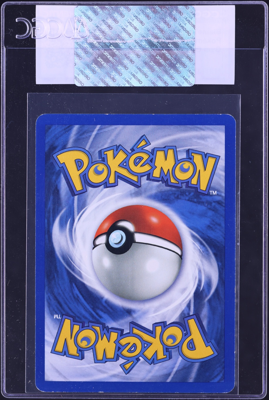 2000 Pokemon Gym Challenge Blaine's Growlithe #62 CGC AUTH