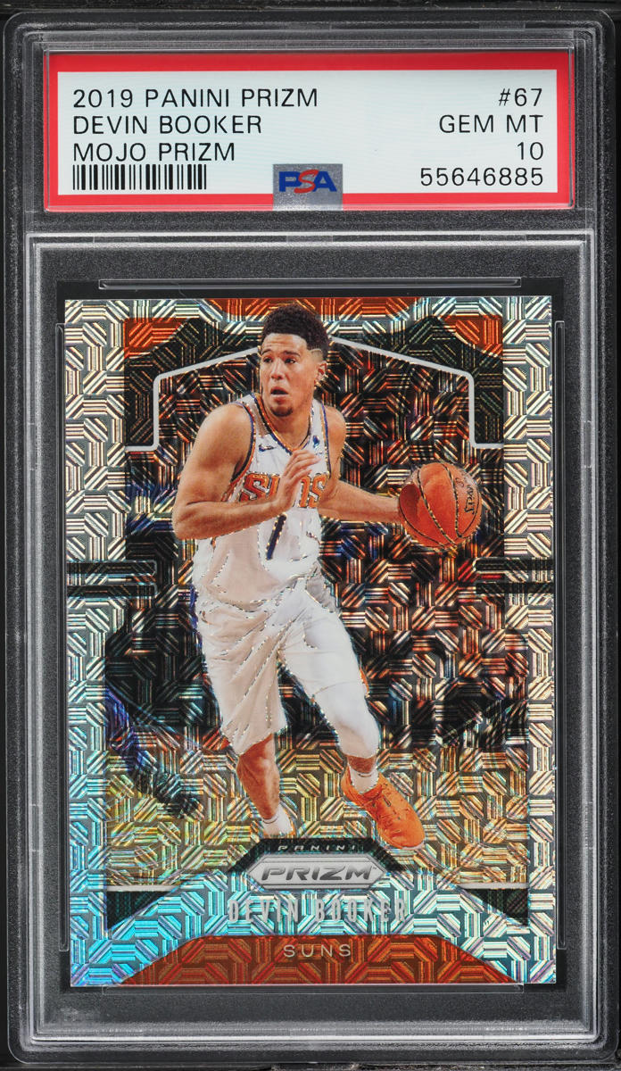 2019 Panini Prizm Mojo Devin Booker /25 #67 PSA 10 GEM MINT