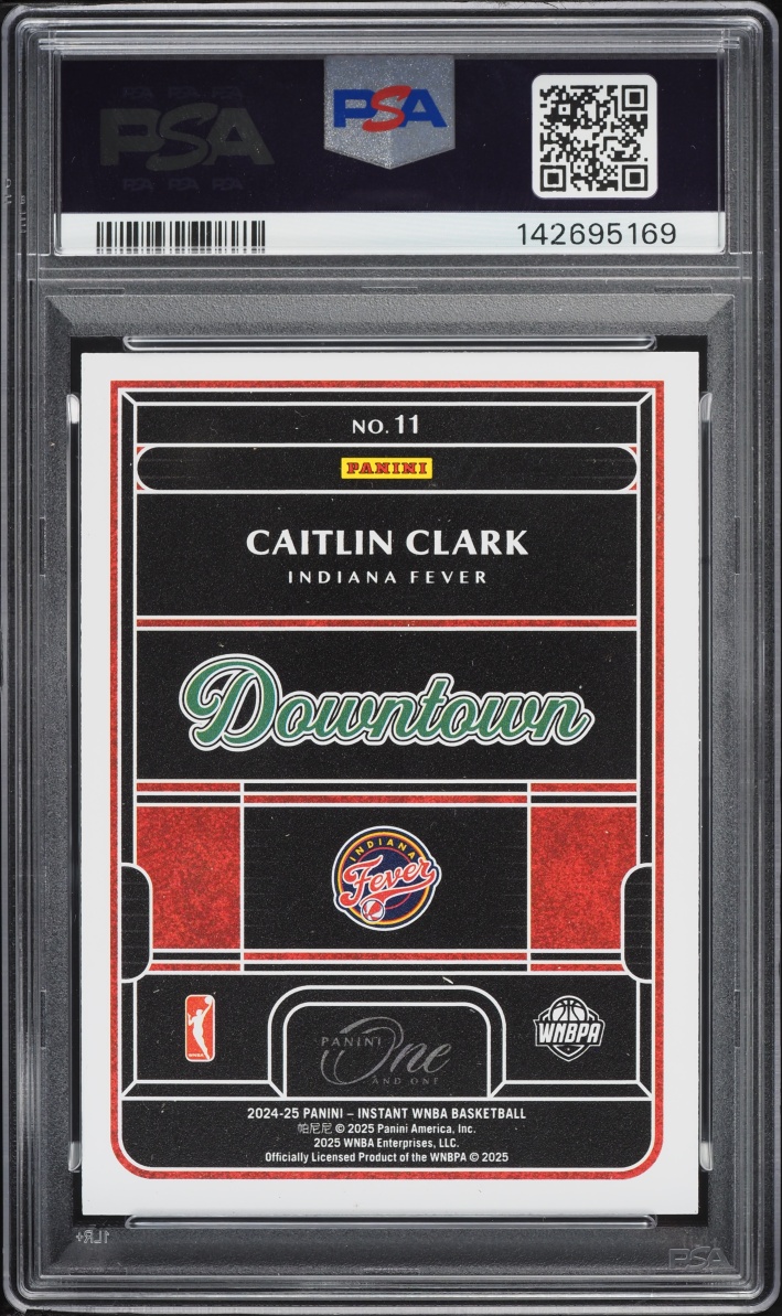 2024 Panini One And One Royalty WNBA Downtown Caitlin Clark ROOKIE #11 PSA 10 GEM MINT