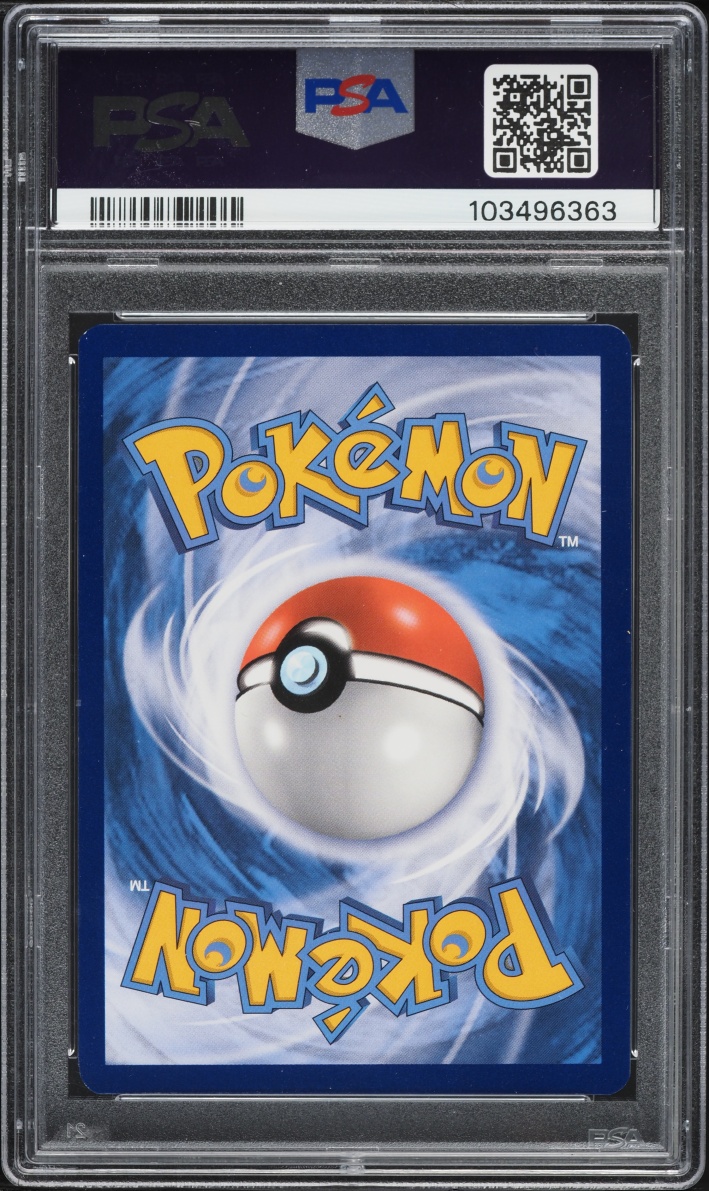 2022 Pokemon Sword & Shield Play! Prize Pack Full Art Vaporeon VMAX #030 PSA 8 NM-MT