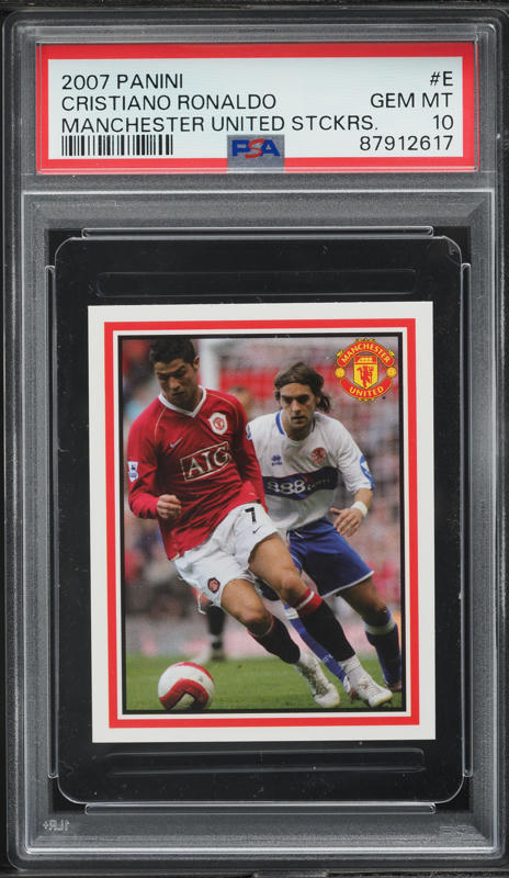 2004 SP Authentic Manchester United Cristiano Ronaldo #67