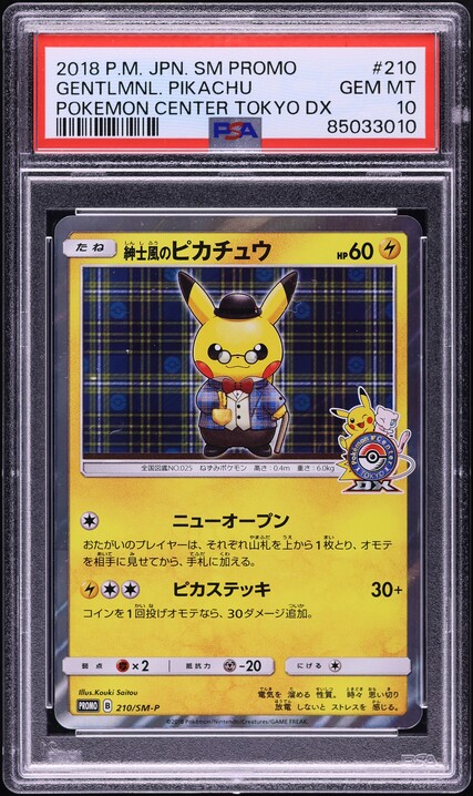 2018 Pokemon Japanese SM Promo 20th Anniversary Camp Pikachu