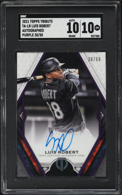 2021 Topps Chrome Rookie Autographs Aqua Refractors #RALGO Luis