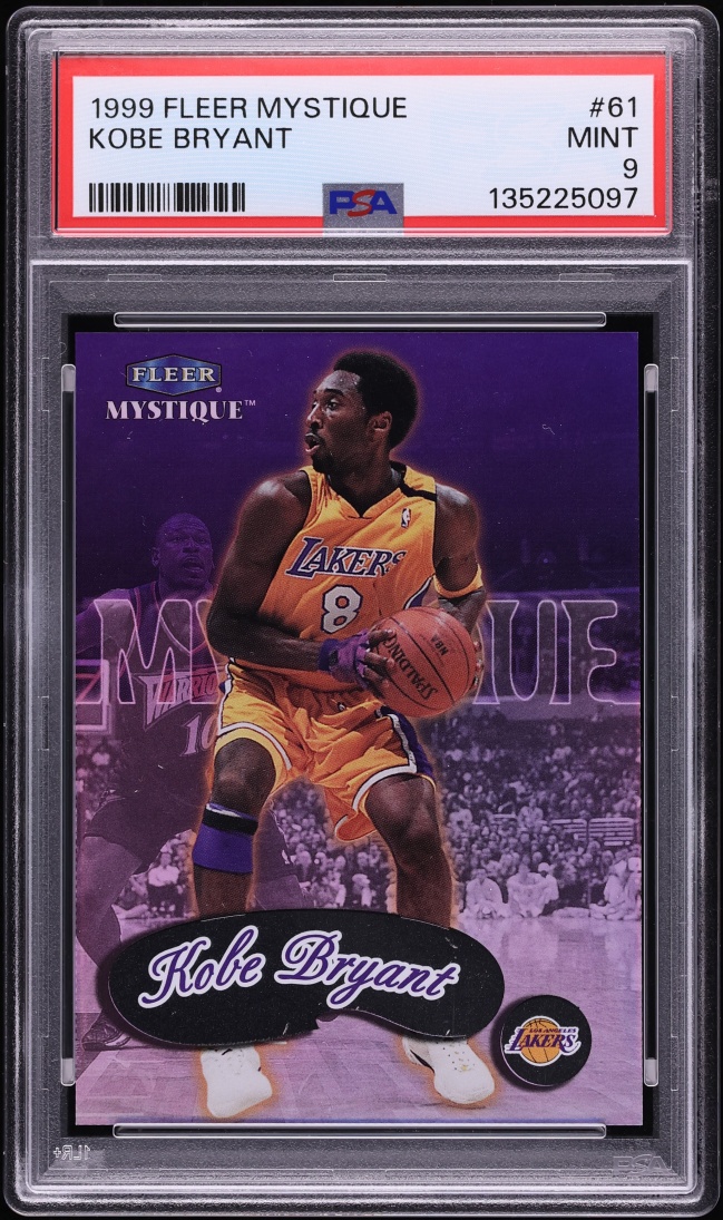 1999 Fleer Mystique Kobe Bryant #61 PSA 9 MINT