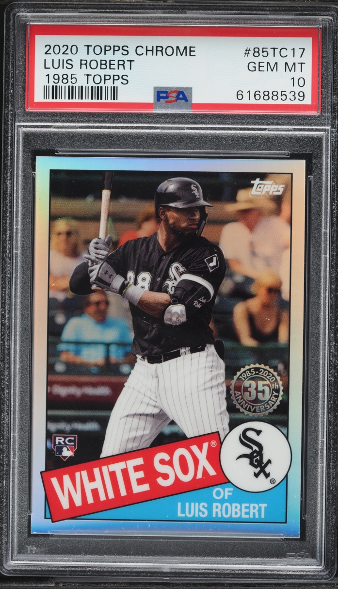 2020 Topps Chrome '85 Luis Robert ROOKIE #85TC-17 PSA 10 GEM MINT