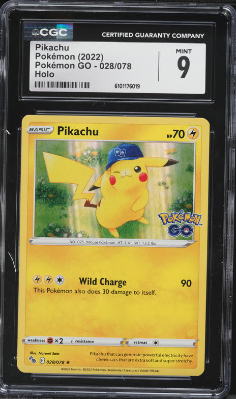 2022 Pokemon Japanese SWSH Dark Phantasma CHR Pikachu #73 CGC 10