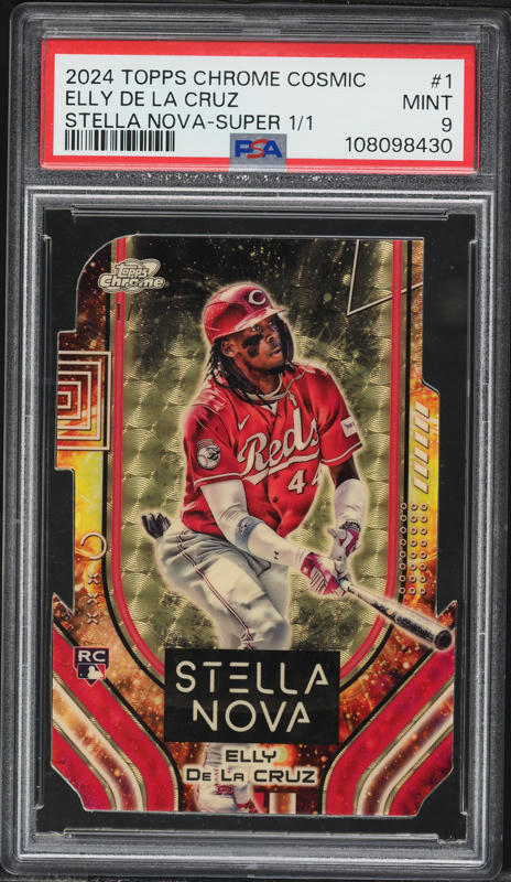 2024 Topps Holiday Elly De La Cruz ROOKIE #H102 PSA 10 GEM MINT on