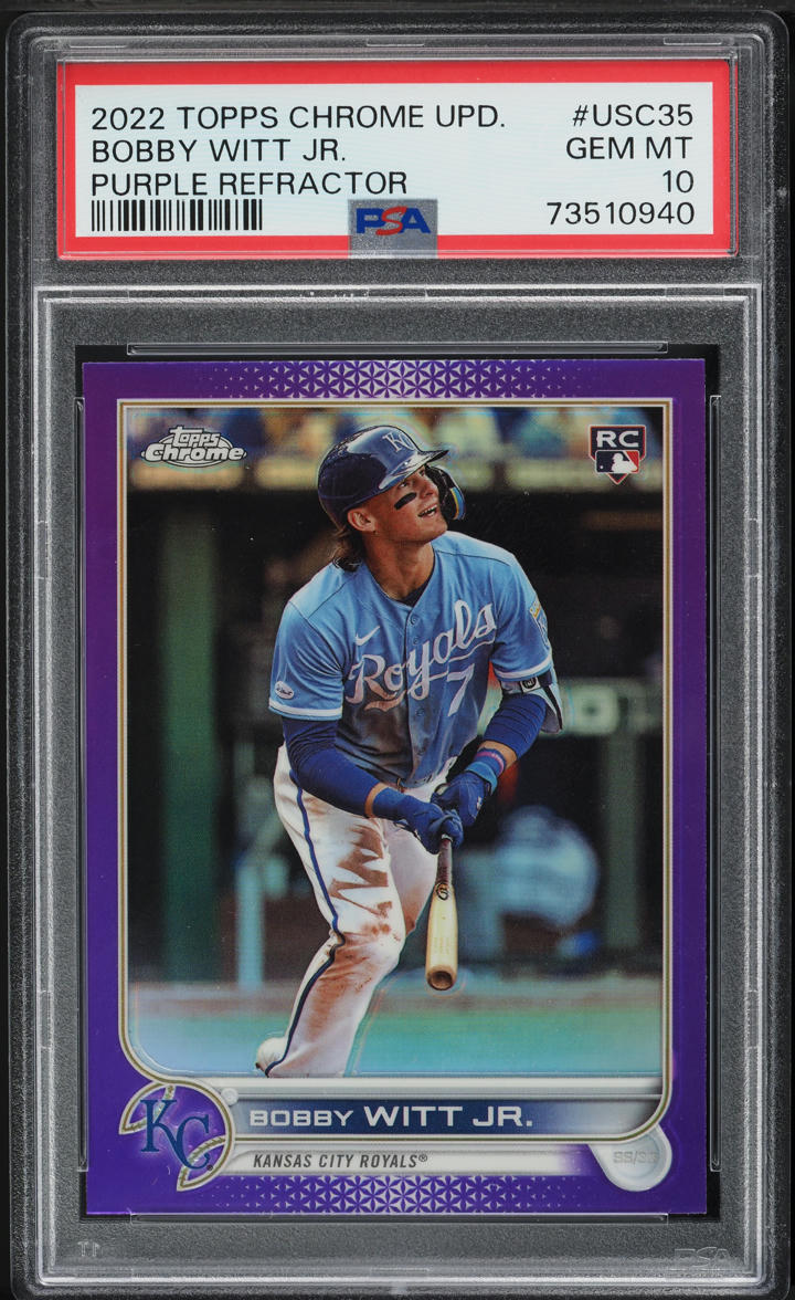 その他 MLB Bobby Witt Jr. PSA10 Amazon.com: 2022 Topps Update Bobby Witt Jr. Rookie Baseball