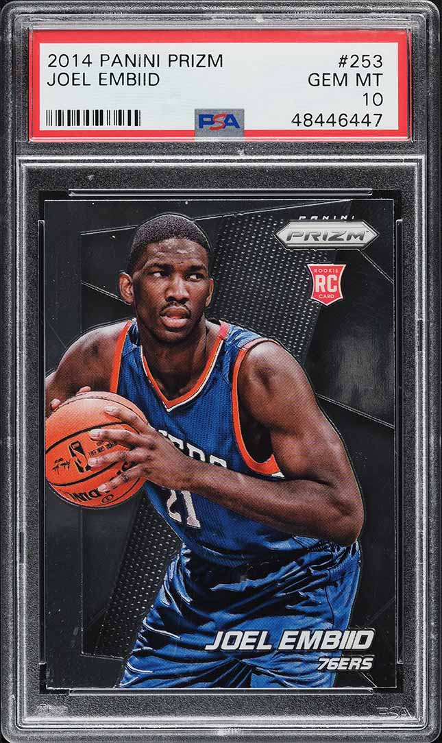 専用です。JOEL EMBIID ROOKIE auto panini psa9 2022-23 Panini Mosaic Joel Embiid Epic Performers #9