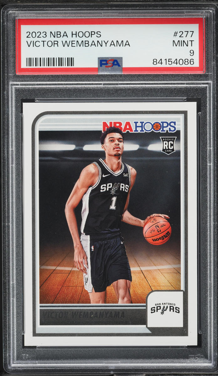 2023 Hoops Victor Wembanyama ROOKIE #277 PSA 9 MINT