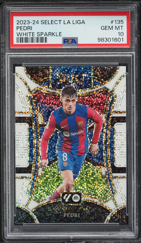 2021 Topps Chrome Aoki Neon Future Yellow Pedri ROOKIE /50 #NF-P