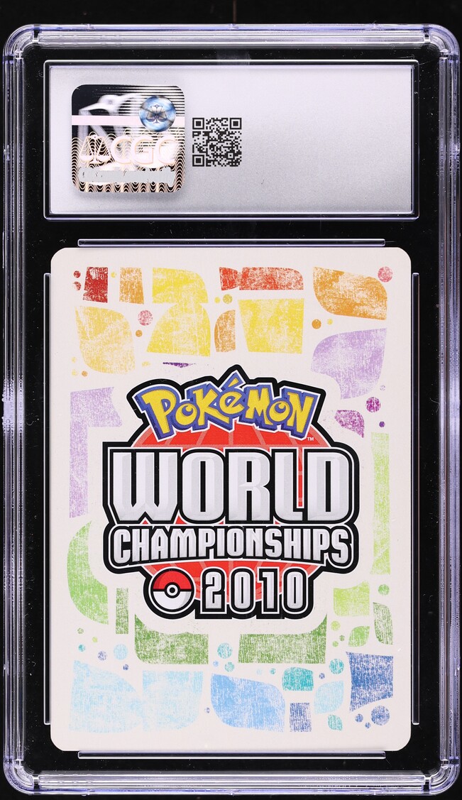 2010 Pokemon World Championships Decks LuxChomp Spirit Pokemon Communication #98 CGC 9 MINT