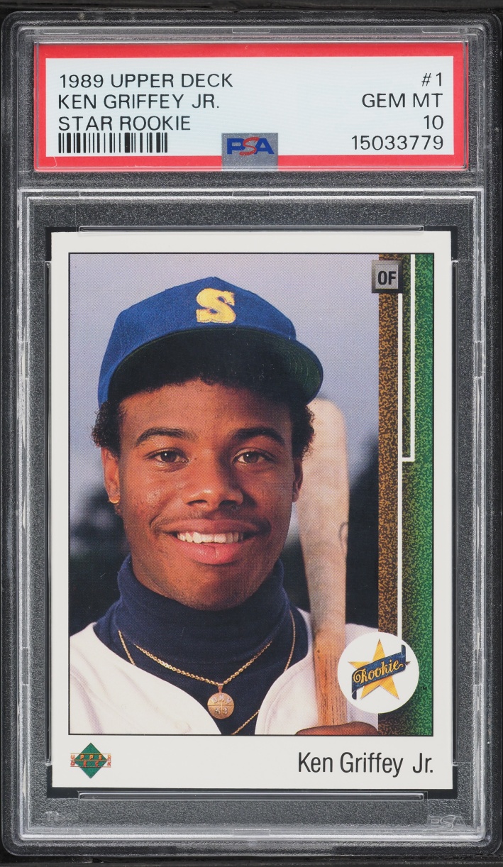 1989 Upper Deck Ken Griffey Jr. ROOKIE #1 PSA 10 GEM MINT