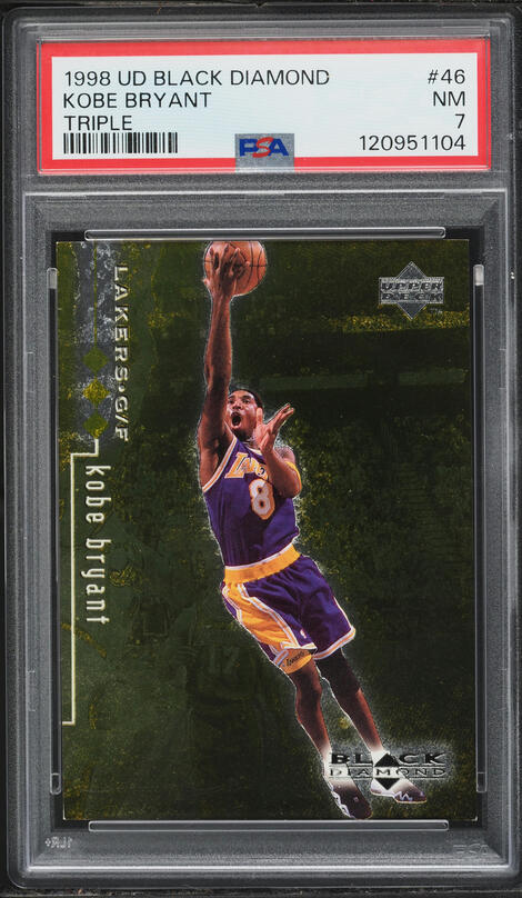 1998 Fleer Electrifying Kobe Bryant #1 PSA 9 MINT on Fanatics Collect
