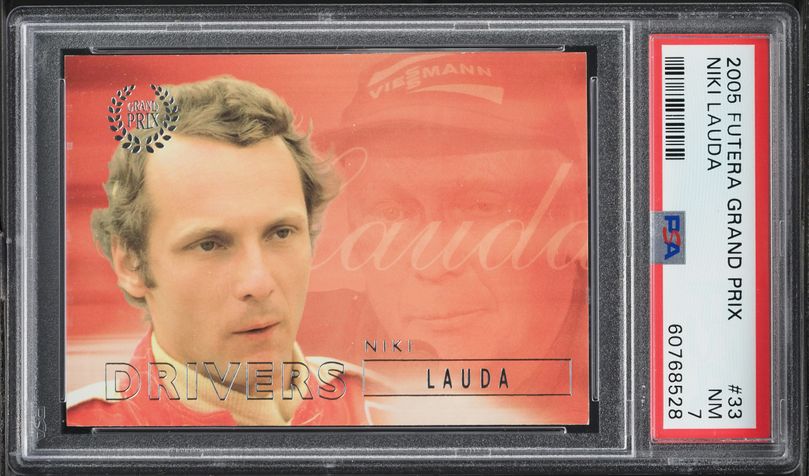 2005 Futera Grand Prix Niki Lauda #33 PSA 8 NM-MT on Fanatics Collect