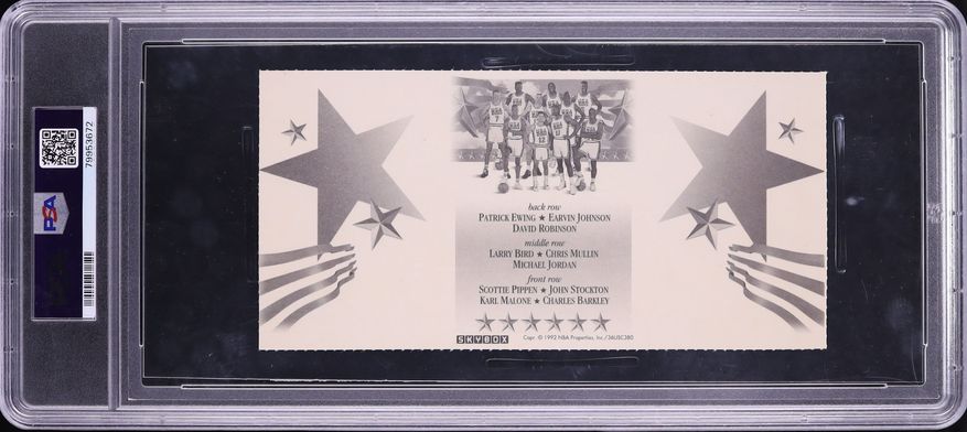 1991 Skybox Mark And See Minis Team Photo PSA 10 GEM MINT